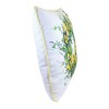 Home Decor 18.0 Inch Butterfly Wreath Pillow Flowers Springtime Throw Pillows - 3 of 3