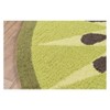 3' Fruit Hooked Round Accent Rug Green - Novogratz By Momeni: Handmade Low Pile Polyester, Modern Kitchen Decor - 2 of 3