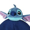 Disney Stitch Ohana Cuff Beanie With Plush Character Pom - 3 of 4