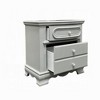 Royal Hampton Kids Nightstand, 3 Drawers and Scalloped Base - 3 of 4