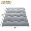 Japanese Futon Mattress for Adults Kids, Twin Size Floor Mattress, Roll Up Sleeping Mattress, Futon Bed for Camping Trips Guest Room - 2 of 4