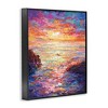 Stupell Industries Vibrant Abstract Ocean Sunset, 24" x 30" - 3 of 4