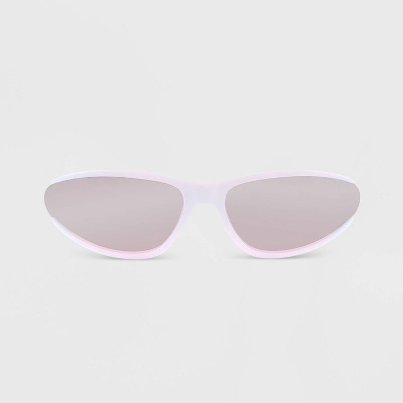 Women&#39;s Matte Plastic Oval Sunglasses - Wild Fable&#8482; Purple, 1 of 3