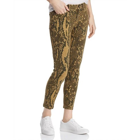 Women's The Stiletto Snake Print Jeans - Current/elliott : Target