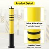 Safety Barrier Bollard Yellow Powder Coated - 4 of 4