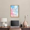 Art Remedy Pastel Clouds Beach Life Inspired Wall Art Framed - 2 of 4