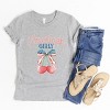 The Juniper Shop American Girly Cherries Coquette Youth Short Sleeve Tee - 4 of 4