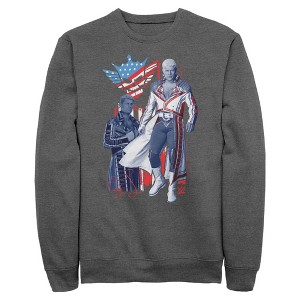 Mens WWE Cody Rhodes Patriotic Pose Sweatshirt - 1 of 4