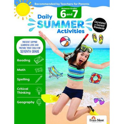 Daily Summer Activities - by  Evan-Moor Educational Publishers (Paperback)