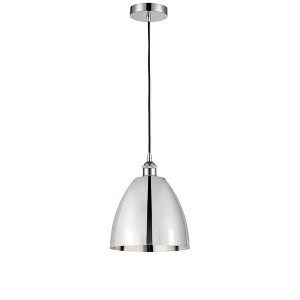 Edison Dome - 1 Light Cord Hung Mini Pendant In Industrial Style-12.88 Inches Tall and 9 Inches Wide - 1 of 1