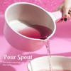 LunaLulink Pink 24 Piece Clean Ceramic Nonstick Cast Aluminum Cookware Set - 3 of 4