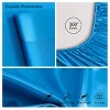 3/4 Pieces Satin Bed Sheet Set, Silky Cooling Soft Sheet Set - NTBAY - 3 of 4