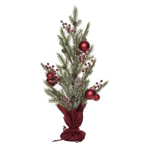 Transpac Artificial 28 in. Multicolored Christmas Berry Holiday Ornament Tree - 1 of 2
