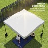 10' x 10' Replacement Canopy Top for Pop Up Canopy Tent with 4 Sand Bags, UPF50+ Protection - 4 of 4