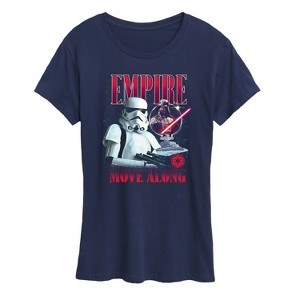 Women's - Star Wars - Empire Collage Short Sleeve Graphic T-Shirt - 1 of 4