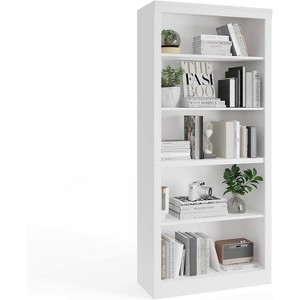71" Tall Bookshelf, 5-Tiers Bookcase and Bookshelf, Wooden Open Storage Shelves with Anti-Tip Design, Book Shelf for Bedroom, Living Room - 1 of 1