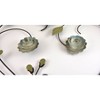 Lorali Floral Heart Metal Wall Art - Brewster: Iron Geometric Sculpture for Modern Home Decor, 24.5" - 2 of 2