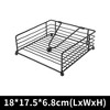 Unique Bargains Napkin Holder Hand Wash Only Vertical Square Black 7.09"x6.89"x2.68" - 2 of 4