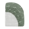 Babyletto Ocean Waves Muslin Midi Crib Sheet - 4 of 4