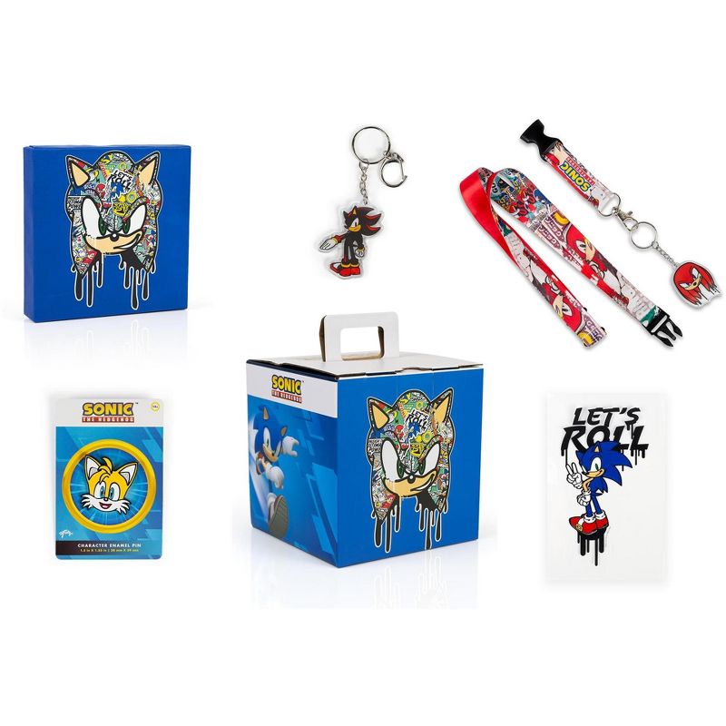 Just Funky Sonic the Hedgehog Urban Modern Collector Looksee Box | Includes 5 Themed Collectibles, 2 of 8