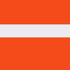 12 pack orange/white