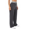 Women's Drawstring Wide - Leg Pants with Pockets, Casual Loose - Fit Trousers - 3 of 4