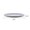 30-Piece Plastic Check Pattern Dinnerware Bundle Set - 4 of 4