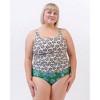 Lime Ricki Women's Calcada Square-Neck Tankini Top - 3 of 4