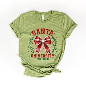 Simply Sage Market Women's Santa Coquette Short Sleeve Graphic Tee - 1 of 4