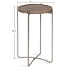 Kate and Laurel Vale Round Side Table - 2 of 4