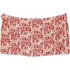LA LEELA Men's Beach Summer Long Cover Up Vacation Lava Lava Sarong Hawaiian Beachwear Sarongs Samoan Swimwear for Men One Size Red, Turtle - 4 of 4