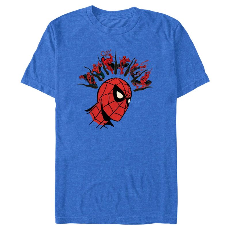 Men's Spider-Man: Beyond Amazing Spidey Sense in Action T-Shirt, 1 of 6