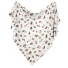 Sweet Jojo Designs Boy Swaddle Baby Blanket Country Western Taupe Brown and Cream - 2 of 4