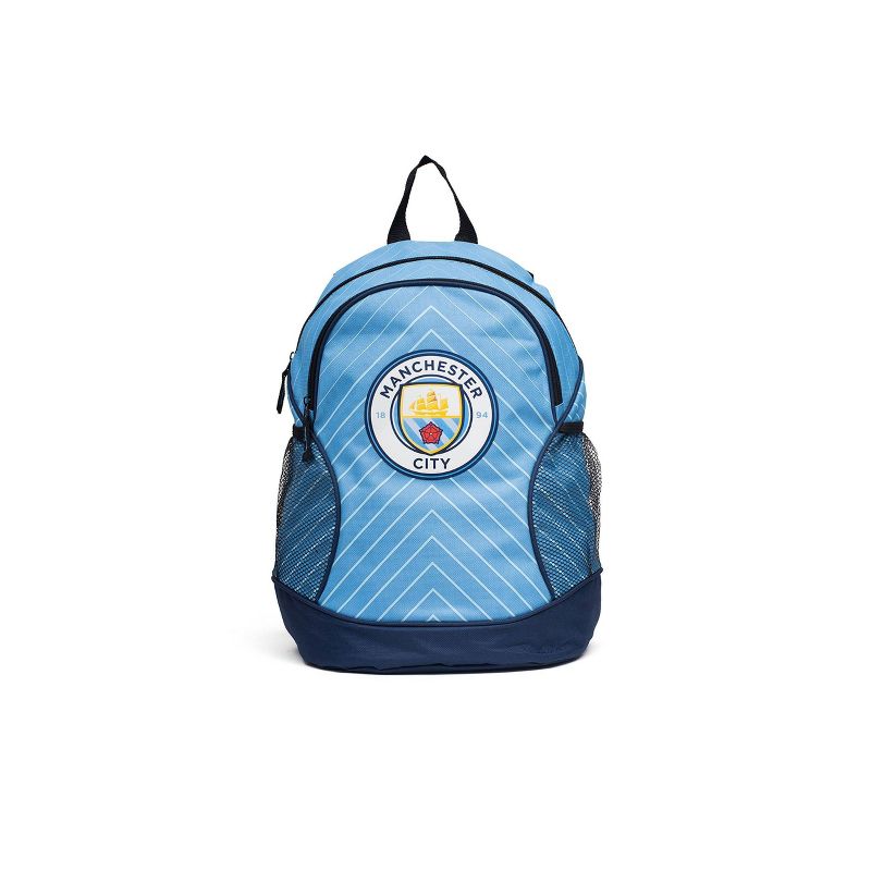 Manchester City F.C. Double Zipper 16.5&#34; Backpack, 1 of 5