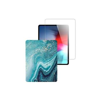 SaharaCase Apple iPad Pro 12.9" (4th 5th 6th Gen 2020-2022) Protection Bundle Folio Case with