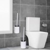 REGALWOVEN Stainless Steel Wall Mounted Bathroom Essentials Small Scrubber 360 Degree Toilet Brush with Holder - 4 of 4