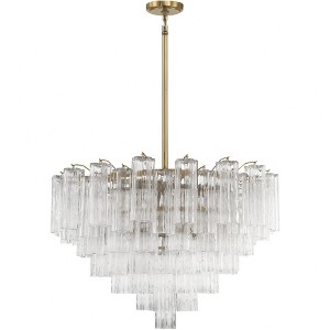 Crystorama Lighting Addis 16 - Light Chandelier in  Aged Brass - 1 of 4