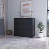 NicBex 3 Drawers Dresser for Bedroom,Chest of Drawers with Handle Free Design,Modern Freestanding Dresser,Storage Dressers for Bedroom - 2 of 4