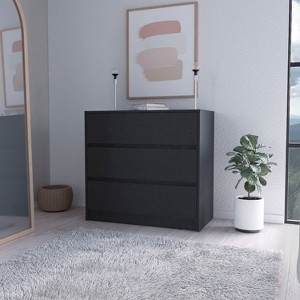CAVINAS 3-Drawer Dresser for Bedroom, Modern Chest of Drawers,Particle Board Finish Storage Dresser,Bedroom&Entryway Furniture,Floorstanding - 1 of 4