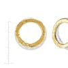 Silpada 'Clear Roads' Sterling Silver with 14K Yellow Gold Plating Stud Earrings - 4 of 4