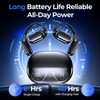 VEATOOL T5 Open Ear Headphones with Mic, Air Conduction Wireless Earbuds with LED Digital Display 40 Hrs Playtime,Clear Call ,Fast Charing,IPX7 - 2 of 4