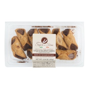 Sapori Dal Forno Chocolate Hazelnut Cannoli 6.34 oz. - 1 of 2