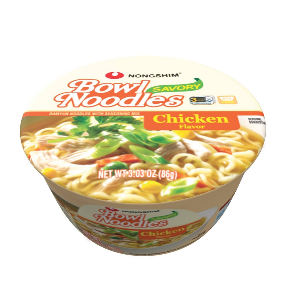 UPC 031146007622 product image for NongShim Chicken Flavor Savory Noodle Bowl - 3.03oz | upcitemdb.com