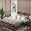 Queen Size Bed Frame with Headboard and Footboard - 2 of 4