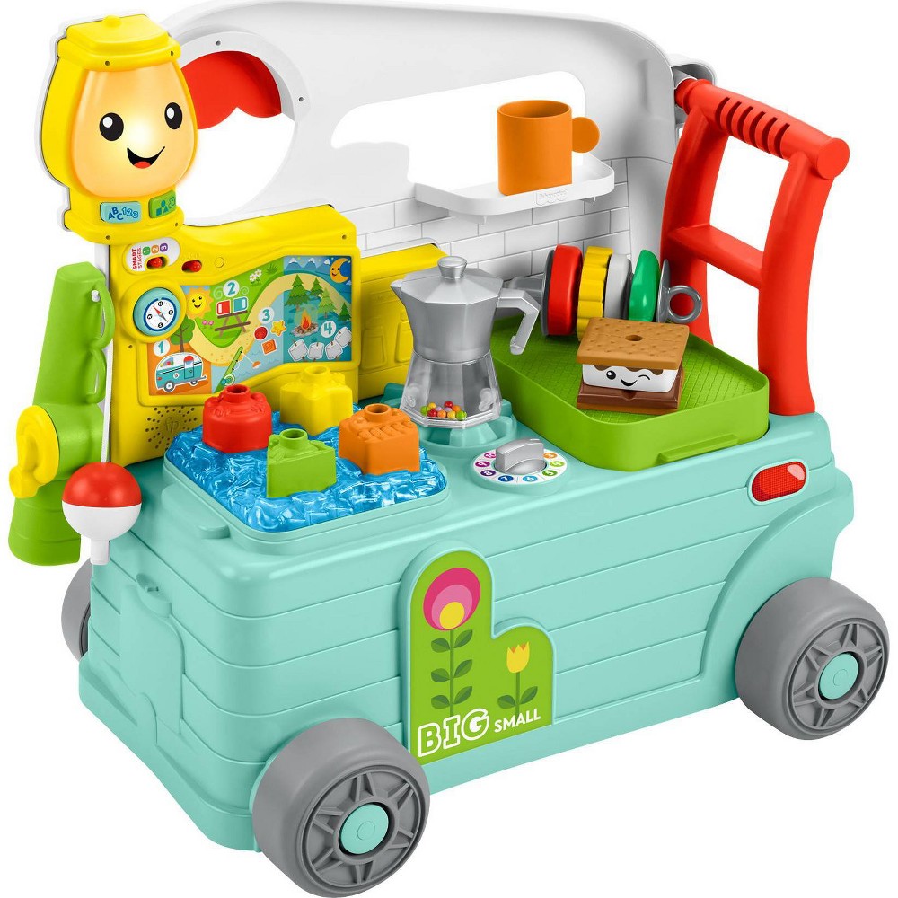 Photos - Other Toys Fisher Price Fisher-Price Laugh & Learn 3-In-1 On-The-Go Camper 