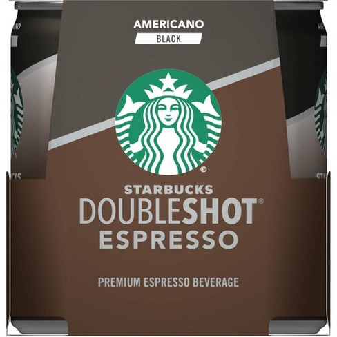 Starbucks Doubleshot Americano Coffee Drink 4pk 6 5 Fl Oz Cans Target,How Many Milliliters In A Cup Of Milk