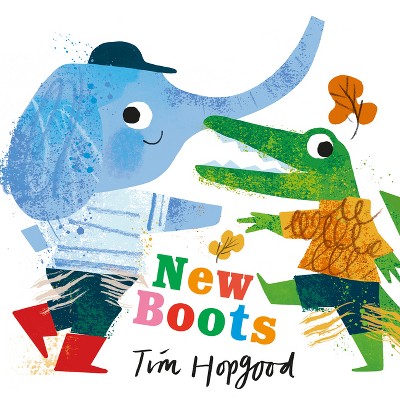 New Boots - (Cedric and Boo Books) by  Tim Hopgood (Board Book)