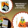4E's Novelty 12 Pack Halloween Candy Corn Magnet Craft Kit – Goofy Foam Crafts for Kids, Party Favors - 4 of 4