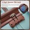 Hardshell Luggage Sets 4 Pieces 20"+24"+28" Luggages and Cosmetic Case Spinner Suitcase with TSA Lock  Lightweight - 4 of 4