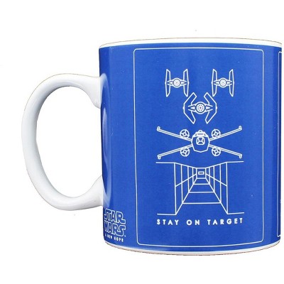 Star Wars Allover Comic Print Ceramic Mug | Holds 20 Ounces